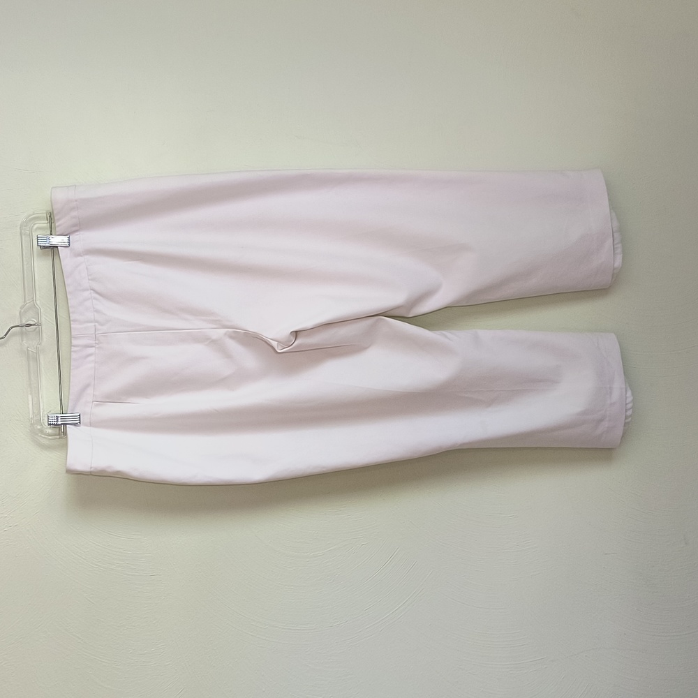 Talbots Heritage White Fully Lined Flat Front Cro… - image 3